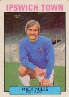 1971-72 A&BC Gum English Footballers (Purple Backs) #50 Mick Mills Front
