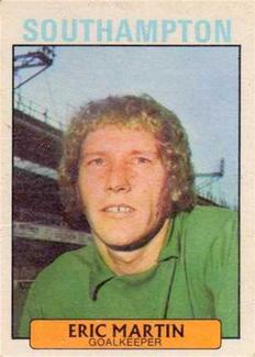 1971-72 A&BC Gum English Footballers (Purple Backs) #54 Eric Martin Front