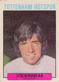 1971-72 A&BC Gum English Footballers (Purple Backs) #58 Joe Kinnear Front