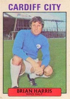1971-72 A&BC Gum English Footballers (Purple Backs) #60 Brian Harris Front