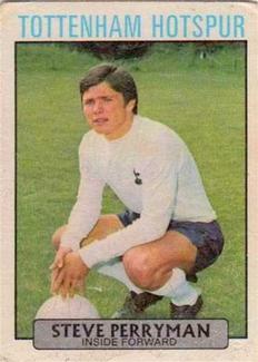 1971-72 A&BC Gum English Footballers (Purple Backs) #80 Steve Perryman Front