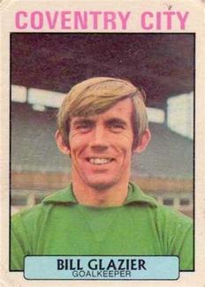 1971-72 A&BC Gum English Footballers (Purple Backs) #81 Bill Glazier Front