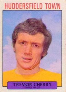 1971-72 A&BC Gum English Footballers (Purple Backs) #96 Trevor Cherry Front