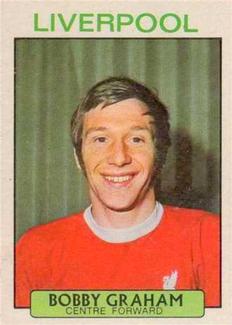 1971-72 A&BC Gum English Footballers (Purple Backs) #116 Bobby Graham Front