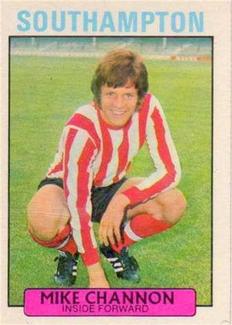 1971-72 A&BC Gum English Footballers (Purple Backs) #126 Mike Channon Front