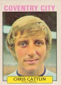 1971-72 A&BC Gum English Footballers (Purple Backs) #127 Chris Cattlin Front
