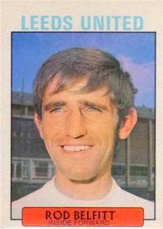 1971-72 A&BC Gum English Footballers (Purple Backs) #138 Rod Belfitt Front