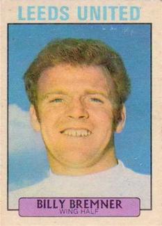 1971-72 A&BC Gum English Footballers (Purple Backs) #155 Billy Bremner Front