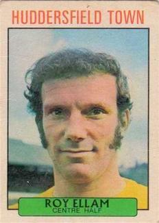 1971-72 A&BC Gum English Footballers (Purple Backs) #163 Roy Ellam Front