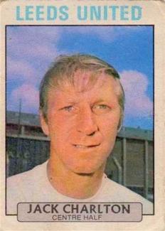 1971-72 A&BC Gum English Footballers (Purple Backs) #173 Jack Charlton Front