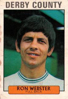 1971-72 A&BC Gum English Footballers (Purple Backs) #176 Ron Webster Front