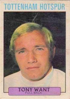1971-72 A&BC Gum English Footballers (Purple Backs) #205 Tony Want Front
