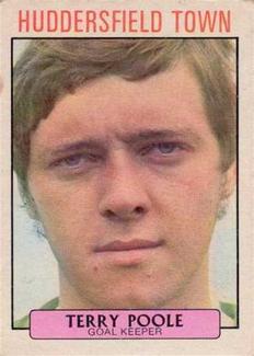1971-72 A&BC Gum English Footballers (Purple Backs) #223 Terry Poole Front