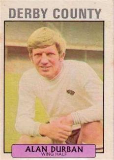 1971-72 A&BC Gum English Footballers (Purple Backs) #227 Alan Durban Front