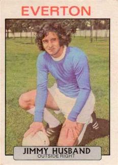1971-72 A&BC Gum English Footballers (Purple Backs) #228 Jimmy Husband Front