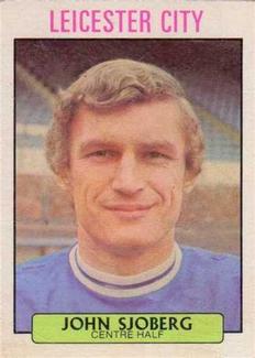 1971-72 A&BC Gum English Footballers (Purple Backs) #251 John Sjoberg Front