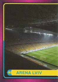 2012 Panini UEFA Euro 2012 Stickers #28 Arena Lviv Front