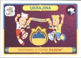 2012 Panini UEFA Euro 2012 Stickers #42 Творимо історію разом Front