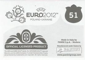 2012 Panini UEFA Euro 2012 Stickers #51 Team - Poland Back
