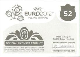 2012 Panini UEFA Euro 2012 Stickers #52 Team - Poland Back