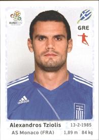 2012 Panini UEFA Euro 2012 Stickers #93 Alexandros Tziolis Front