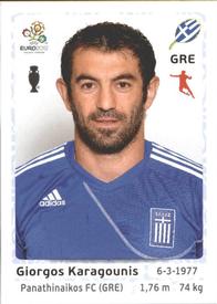 2012 Panini UEFA Euro 2012 Stickers #94 Giorgos Karagounis Front