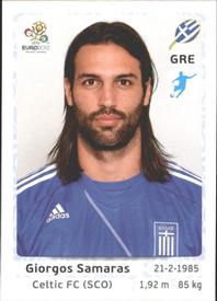 2012 Panini UEFA Euro 2012 Stickers #103 Giorgos Samaras Front