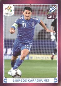 2012 Panini UEFA Euro 2012 Stickers #105 Giorgos Karagounis Front