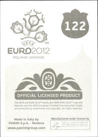 2012 Panini UEFA Euro 2012 Stickers #122 Roman Shirokov Back