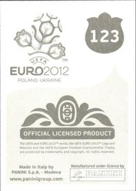 2012 Panini UEFA Euro 2012 Stickers #123 Igor Semshov Back