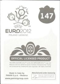 2012 Panini UEFA Euro 2012 Stickers #147 Tomáš Sivok Back