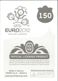 2012 Panini UEFA Euro 2012 Stickers #150 Jan Polák Back