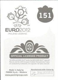 2012 Panini UEFA Euro 2012 Stickers #151 Tomáš Hübschman Back