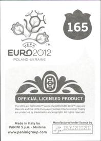 2012 Panini UEFA Euro 2012 Stickers #165 Slavek & Slavko Back