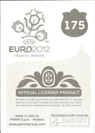 2012 Panini UEFA Euro 2012 Stickers #175 Gregory van der Wiel Back