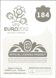 2012 Panini UEFA Euro 2012 Stickers #184 Ibrahim Afellay Back