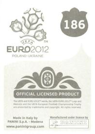 2012 Panini UEFA Euro 2012 Stickers #186 Arjen Robben Back