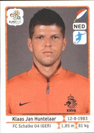 2012 Panini UEFA Euro 2012 Stickers #190 Klaas Jan Huntelaar Front