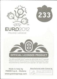2012 Panini UEFA Euro 2012 Stickers #233 Per Mertesacker Back