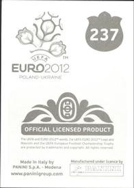 2012 Panini UEFA Euro 2012 Stickers #237 Simon Rolfes Back