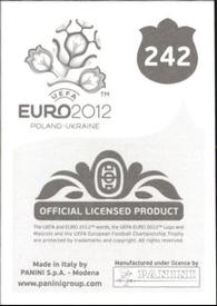 2012 Panini UEFA Euro 2012 Stickers #242 Mario Götze Back