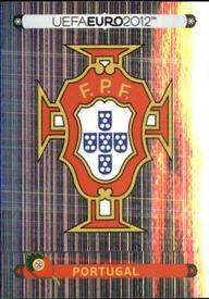 2012 Panini UEFA Euro 2012 Stickers #253 Badge - Portugal Front