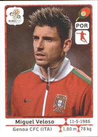 2012 Panini UEFA Euro 2012 Stickers #270 Miguel Veloso Front