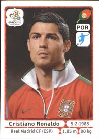 2012 Panini UEFA Euro 2012 Stickers #277 Cristiano Ronaldo Front