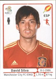 2012 Panini UEFA Euro 2012 Stickers #302 David Silva Front