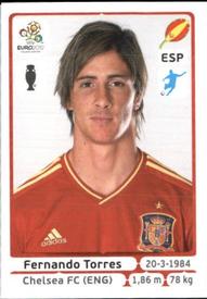 2012 Panini UEFA Euro 2012 Stickers #305 Fernando Torres Front