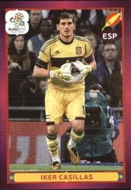 2012 Panini UEFA Euro 2012 Stickers #307 Iker Casillas Front