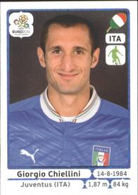 2012 Panini UEFA Euro 2012 Stickers #318 Giorgio Chiellini Front