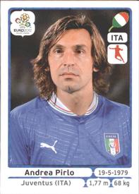 2012 Panini UEFA Euro 2012 Stickers #325 Andrea Pirlo Front