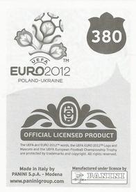 2012 Panini UEFA Euro 2012 Stickers #380 Ivan Strinić Back
